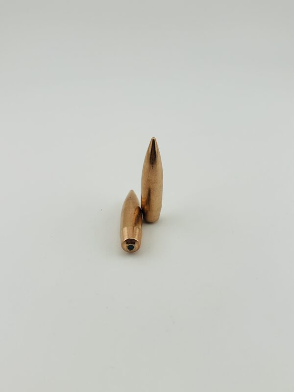338 Caliber (338 Diameter) 250 Grain Boat Tail Pull Down Projectiles. 100 Pack - Image 2