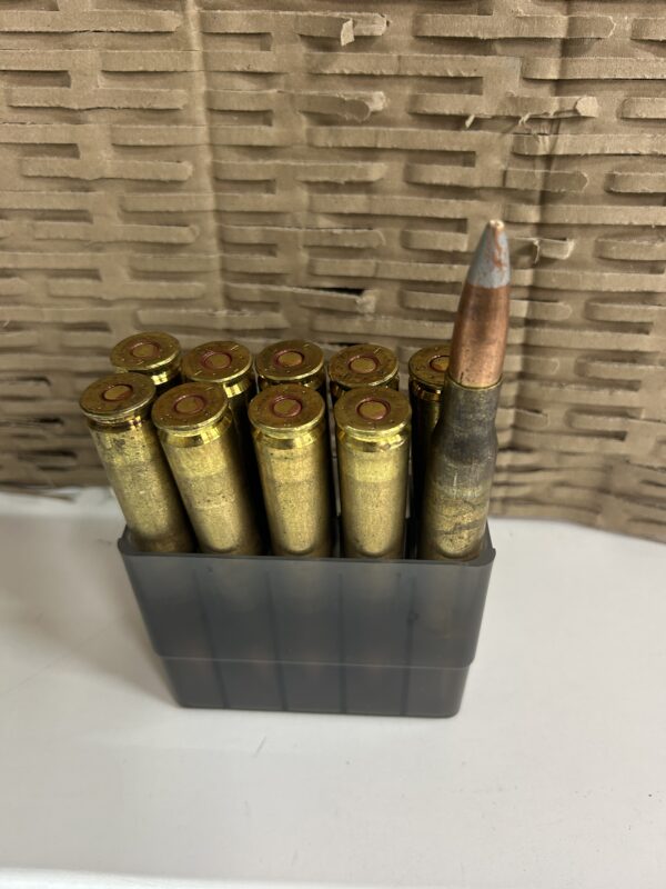 50 BMG API Ammo: 647 Grain FMJ in Lake City 2024 Brass. 10 Round or 150 RD options. - Image 4
