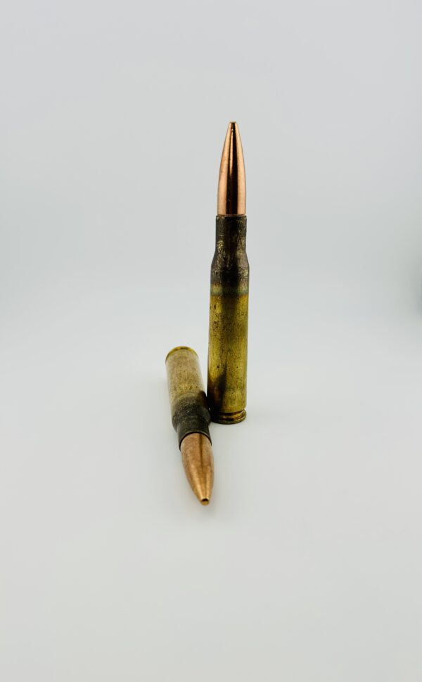 50 BMG Ball Ammo. 647 Grain FMJ-Loaded in Factory New Lake City 2024 Brass . Price Each.