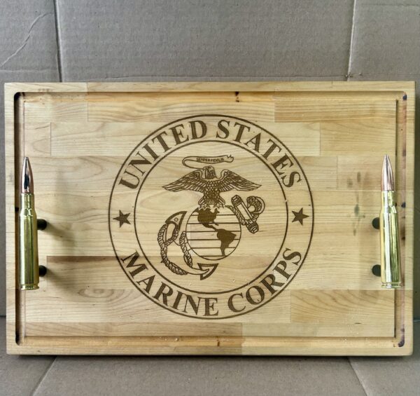 VETERAN MADE CUSTOM BUTCHER BLOCKS.