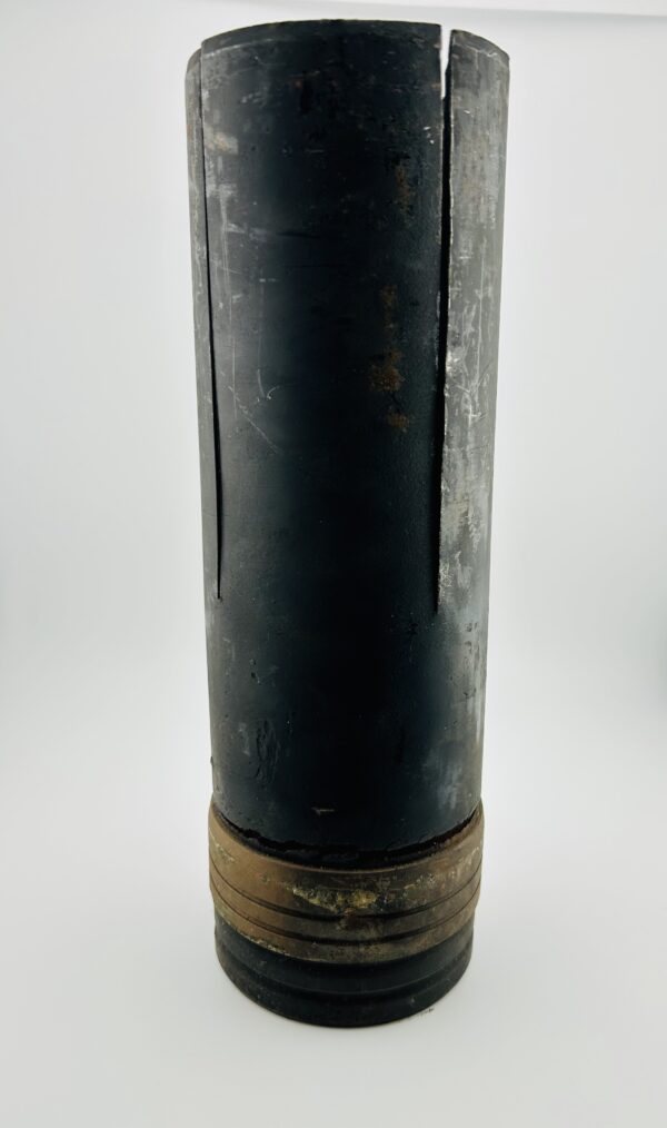 90mm Cannon Grapeshot Projectile Without Grapeshot. Price Each. One Red, One Black. - Image 2