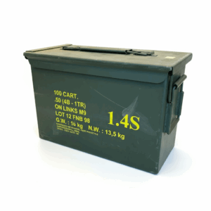 FN Linked 50 Caliber 4 to 1 Ammunition.