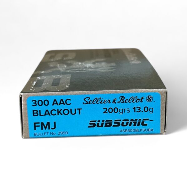300 BLK FMJ SUBSONIC 200 GR. - Image 2
