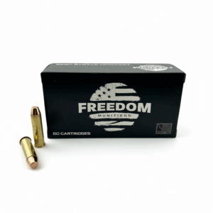 Freedom Munitions 357 Magnum Ammo- 158 Gr Flat Point, 50 rounds, New