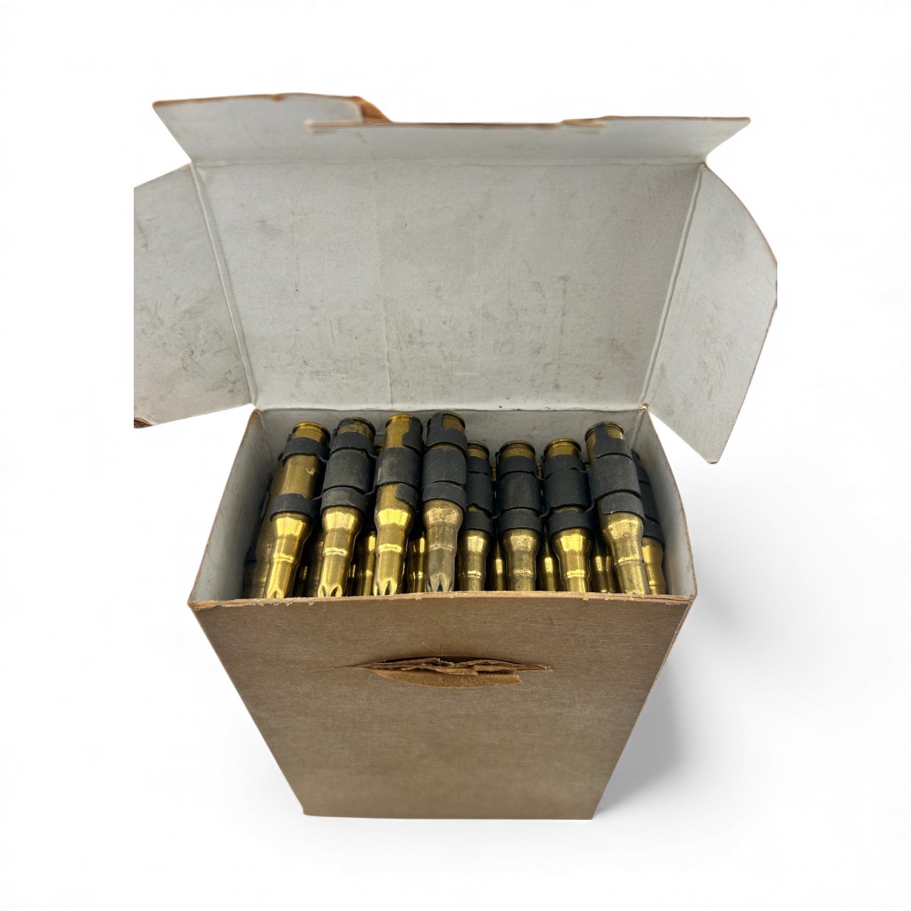 308 Crimp Type Blanks, 100 Linked in Boxes and Bandoleers. - Image 2