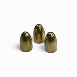 0.355 115 +/- Grain FMJ Concave Bottom Pull Down Projectiles. 500 Pack.