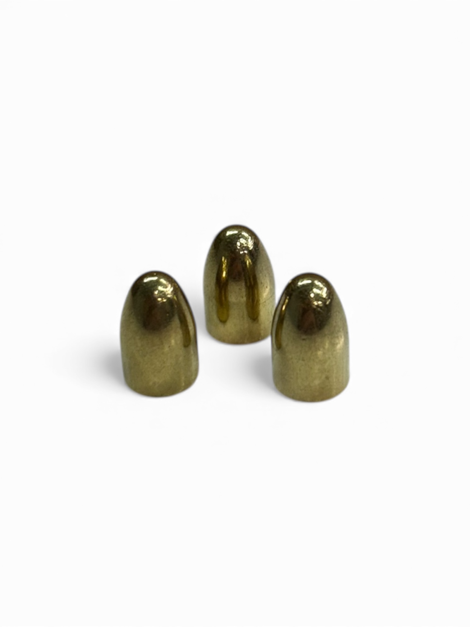 0.355 115 +/- Grain FMJ Concave Bottom Pull Down Projectiles. 500 Pack.