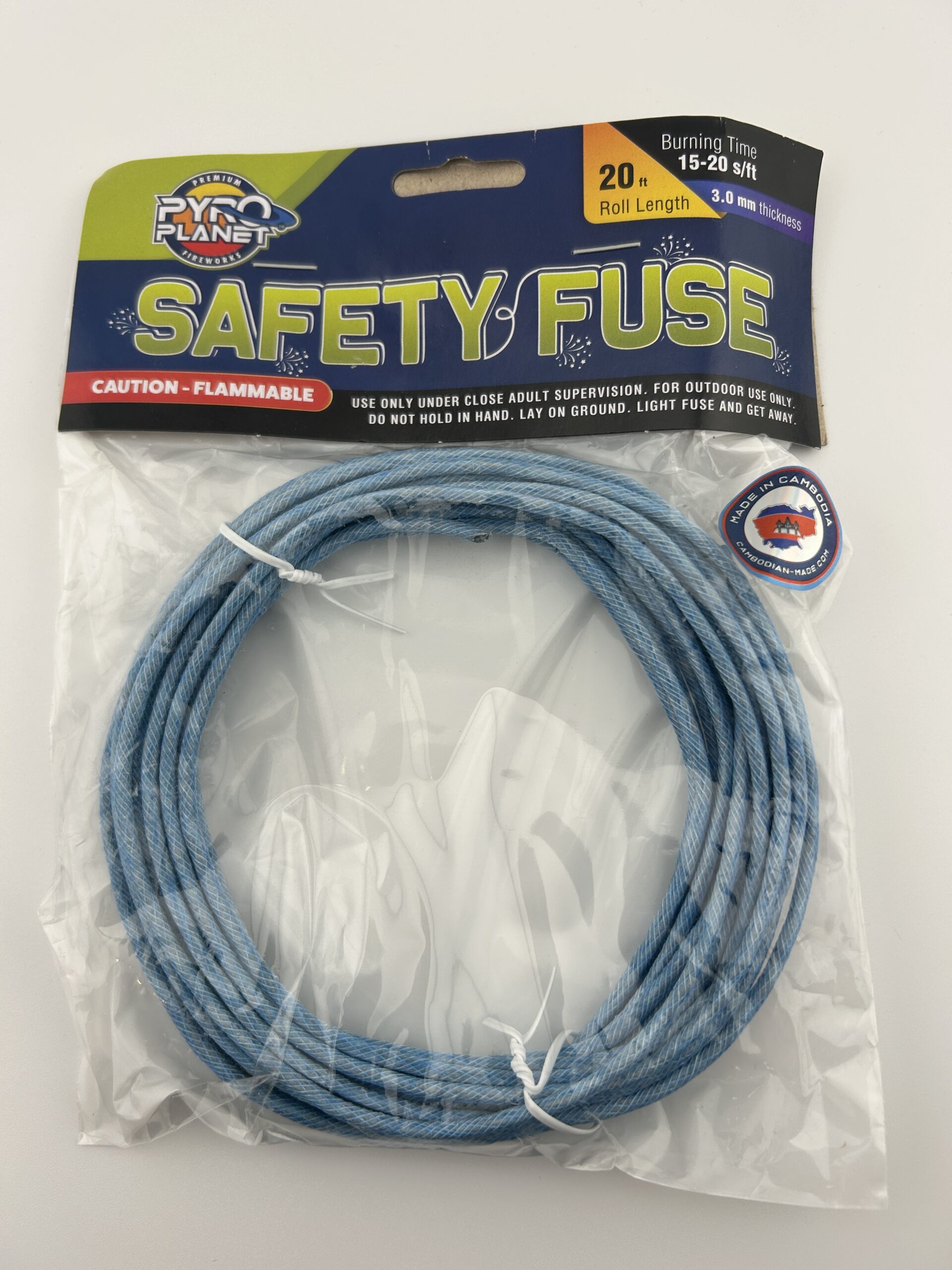 3MM (15-20 sec/ft) Safety Fuse