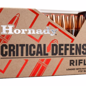 Hornady Critical Defense 223 Remington Ammo 55 Grain Hornady FTX Polymer Tip Box of 20