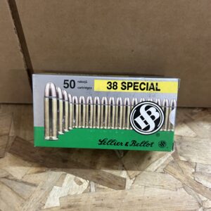 Sellier & Bellot 38 Special, 158 Grain. 50 round box