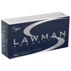 Speer Lawman 45 ACP Auto Ammo 230 Grain Total Metal Jacket. 50 rond box