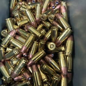 Winchester USA Defense 9mm Ammo 115 Grain Jacketed Hollow Point. 500 Rounds in a free plano can.