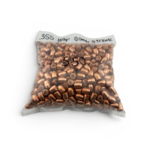 0.355 DIA. 100 Grain Orange Streak Pulled Bullets. 550 Pack