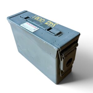 Winchester USA Defense 9mm Luger 115 Grain JHP Ammunition – 1,000 Rounds with Free Metal Ammo Can