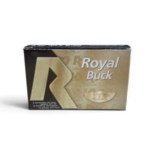 Royal Buck 12 Gauge 2-3/4" 00 Buckshot 9 Pellet 1345 FPS – 5 Rounds
