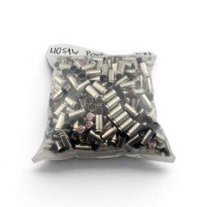 40 S&W R-P Nickle Plated Primed Pull-Down Brass from Proof Test Ammo. 474 Pack