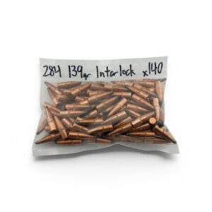 7mm (.284) 139 Grain Interlock Pull Down Bullets. 140 Pack