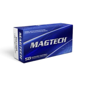 Magtech 9mm Luger 115 Grain FMJ Brass Case Ammunition – Free Shipping on 1,000 Round Case