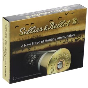 Sellier & Bellot 12 Gauge Ammo 2-3/4" 00 Buckshot 9 Pellets