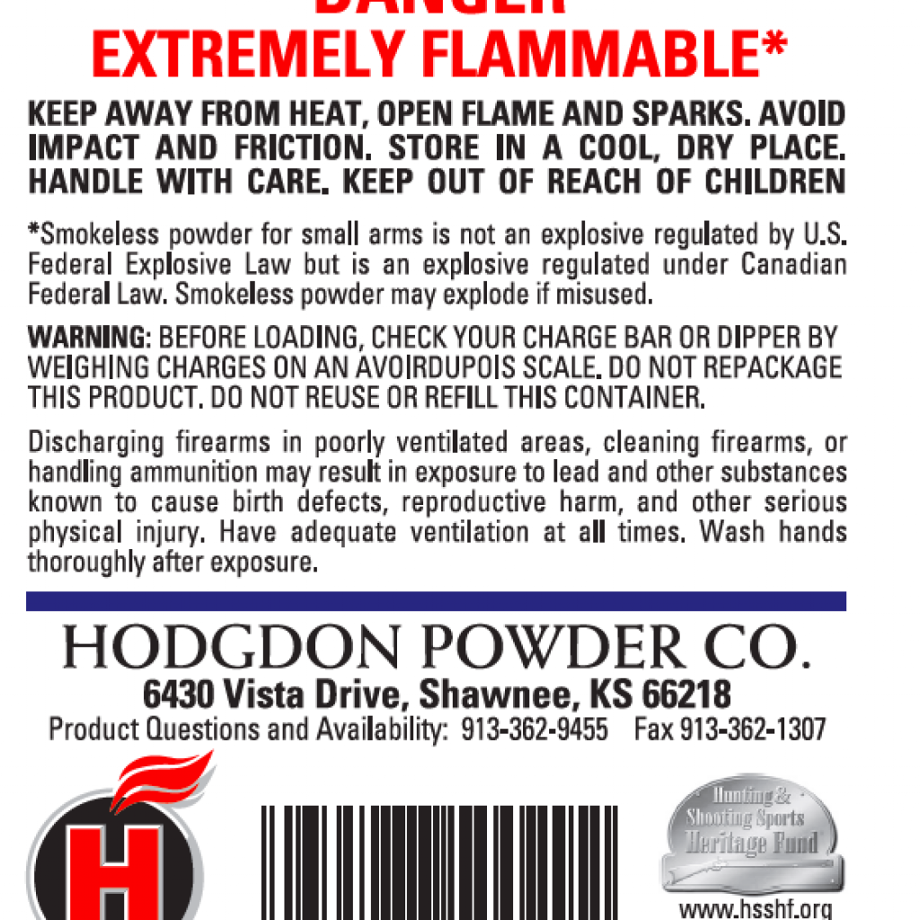 IMR 4227 Smokeless Powder. 8 LBS - Image 3