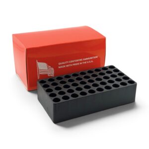 .223 Rem / 5.56 NATO 50 round plastic ammo box with tray