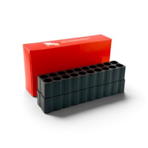 7.62x51 NATO 20 round cardboard ammo box with plastic tray