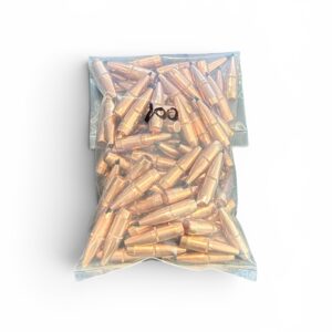 338 Caliber (.338 Diameter) 225 Grain Poly Tip with Cannelure Pull Down Projectiles – 100 Pack