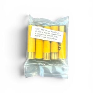 20 gauge Point Detonating Ammo. 5 round pack. Sold As Is.