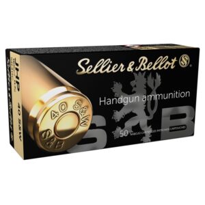 Sellier & Bellot .40 S&W 180 Grain Jacketed Hollow Point Ammunition