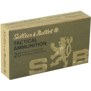Sellier & Bellot Tactical 6.5 Creedmoor Ammo 140 Grain Full Metal Jacket Boat Tail
