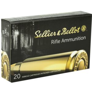 Sellier & Bellot 8x57mm JS Mauser Ammo 196 Grain Full Metal Jacket.