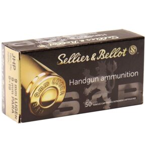 9mm Luger S&B 115 Grain JHP