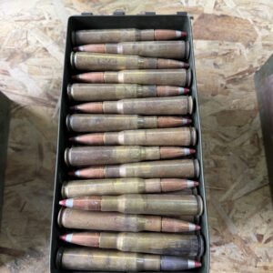150 Rounds Foreign .50 Cal APIT Ammo – Components Only – Includes Free .50 Cal Ammo Can