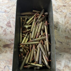 .30-06 Tracer Ammo – 324 Rounds – Dented Cases – Includes Free .50 Cal Ammo Can