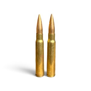 8mm Mauser Brass Case Mixed Headstamp Ammunition – Components Only – 20 Pack